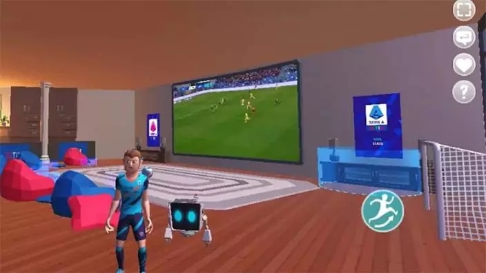 The First Live Football Match on Metaverse