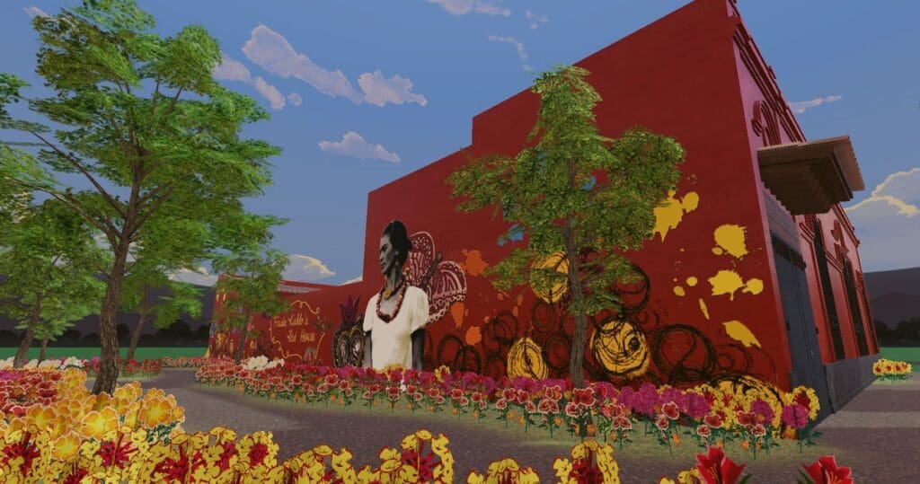 Unveiling Frida Kahlo's Art and Memories in the Metaverse