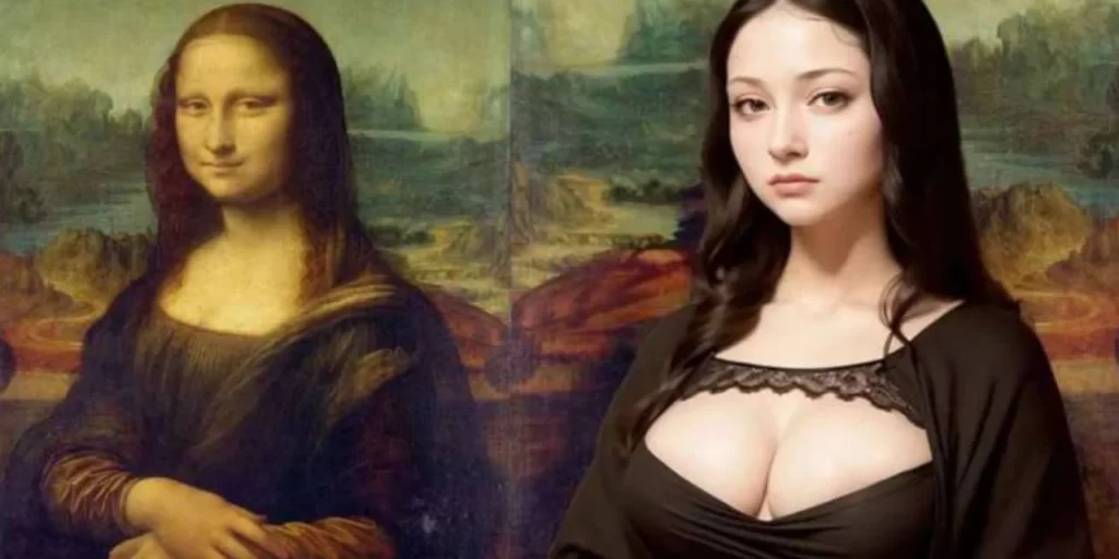 Mona Lisa Redrawn by Artificial Intelligence