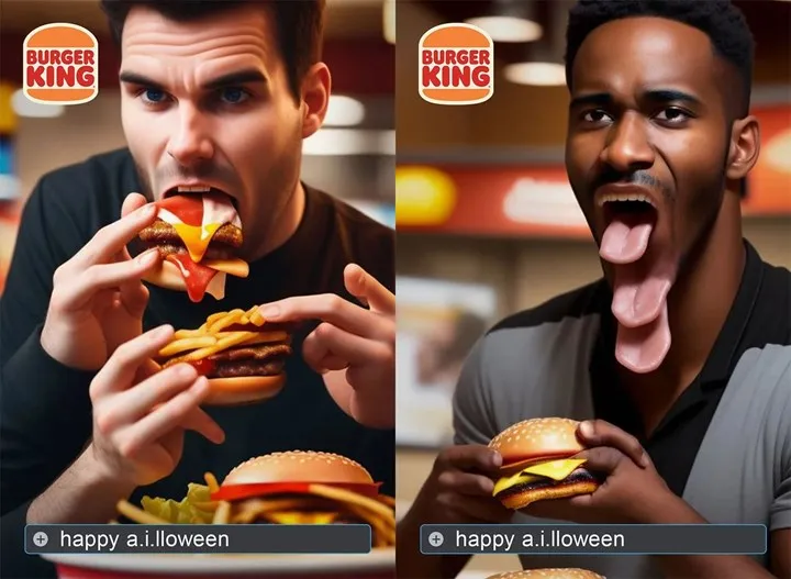 Burger King's Creepy AI-Supported Ad: Halloween Chills