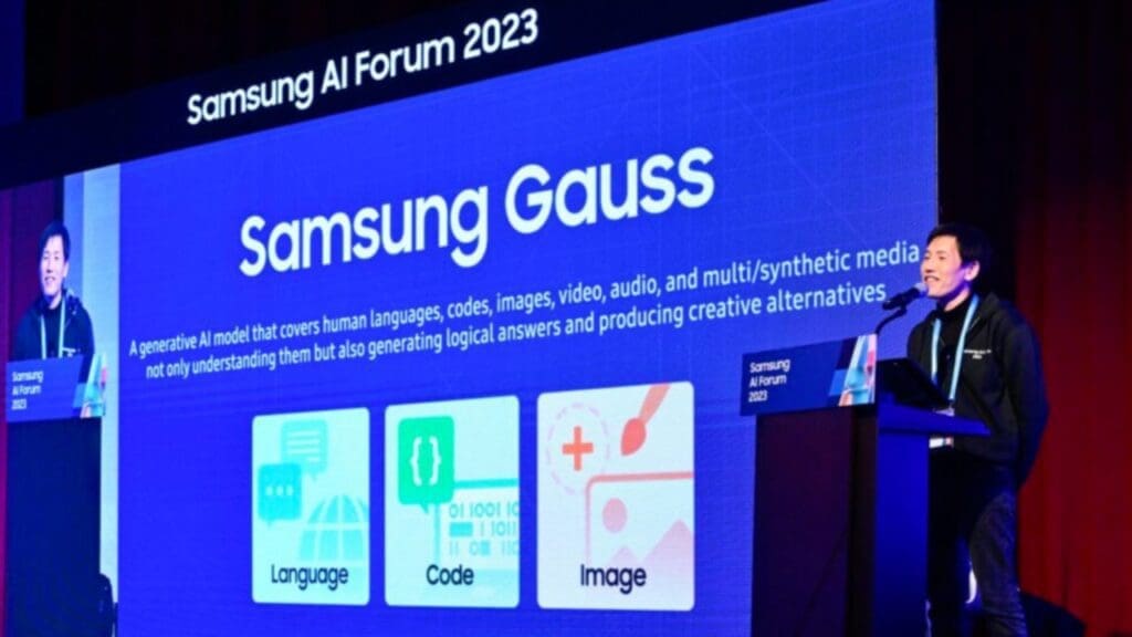 Samsung Unveils Generative AI Gauss