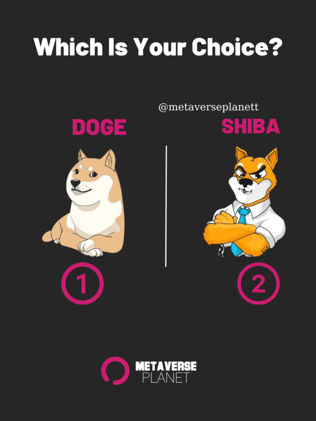 Which Is Your Choice? DOGE or SHIBA ?