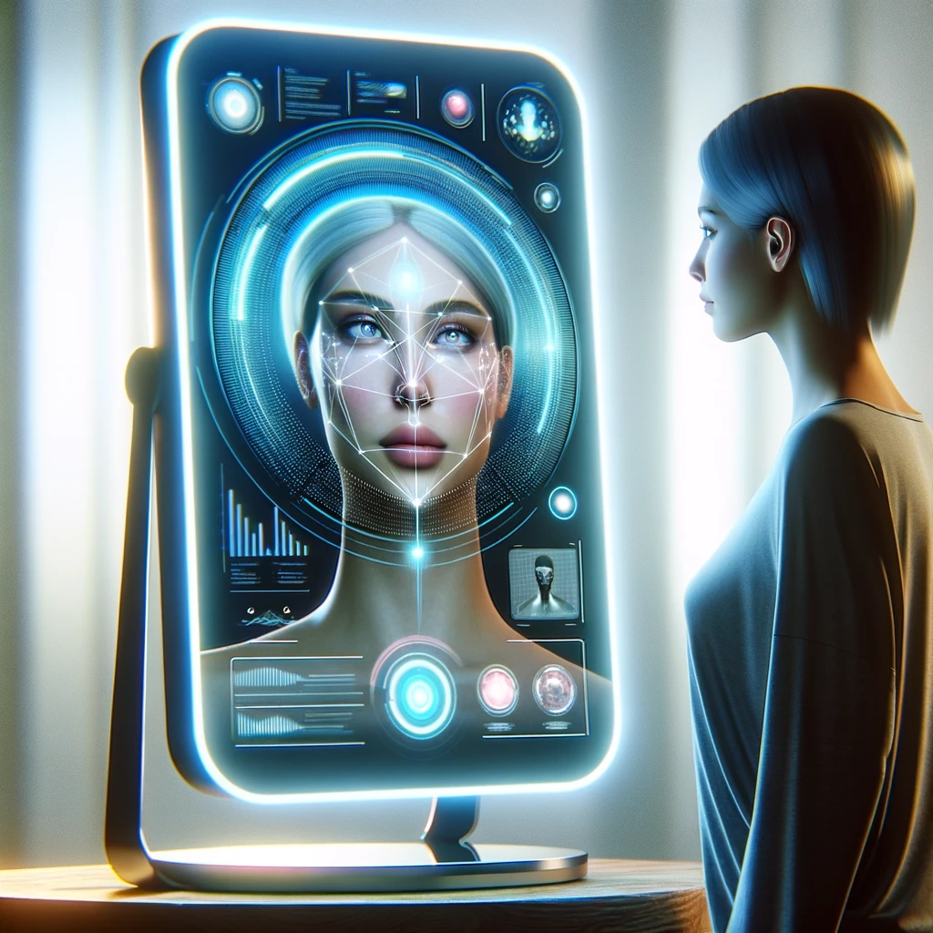 Experience Revolutionary Magic Mirror Analyzing Your Face