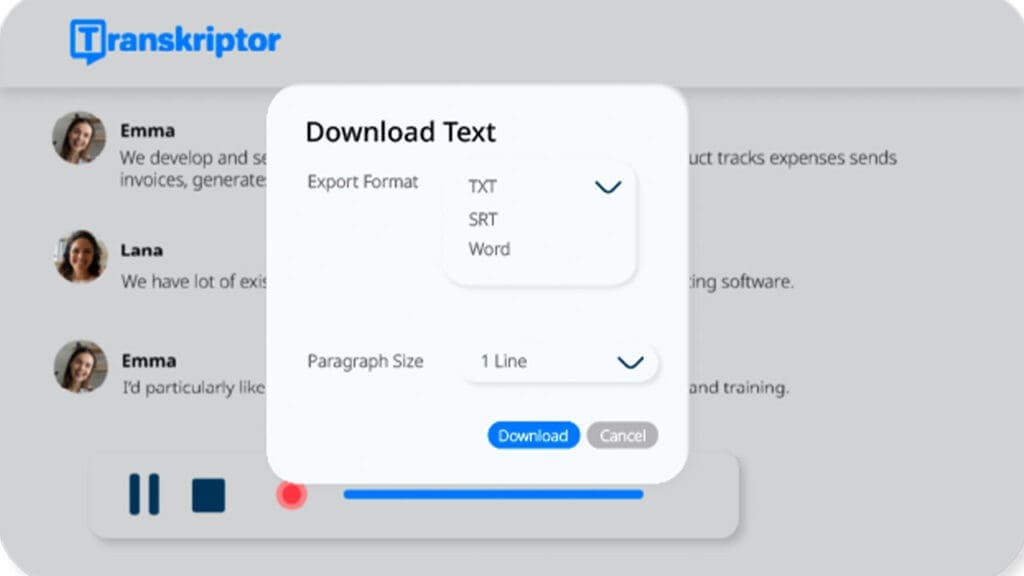 Transkriptor: The Native AI Tool Converting Voices to Text in 40+ Languages
