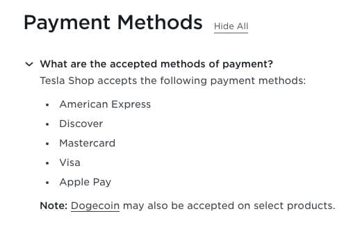 Dogecoin Valid for Tesla Payments: Game-Changing Move by Elon Musk!