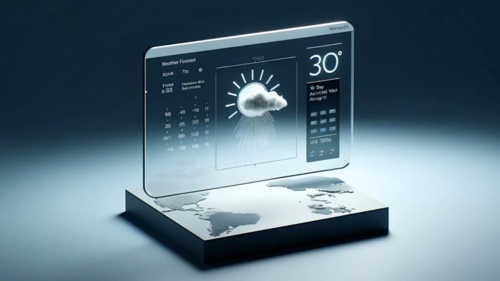 Microsoft's AI-Powered Weather Forecast Models